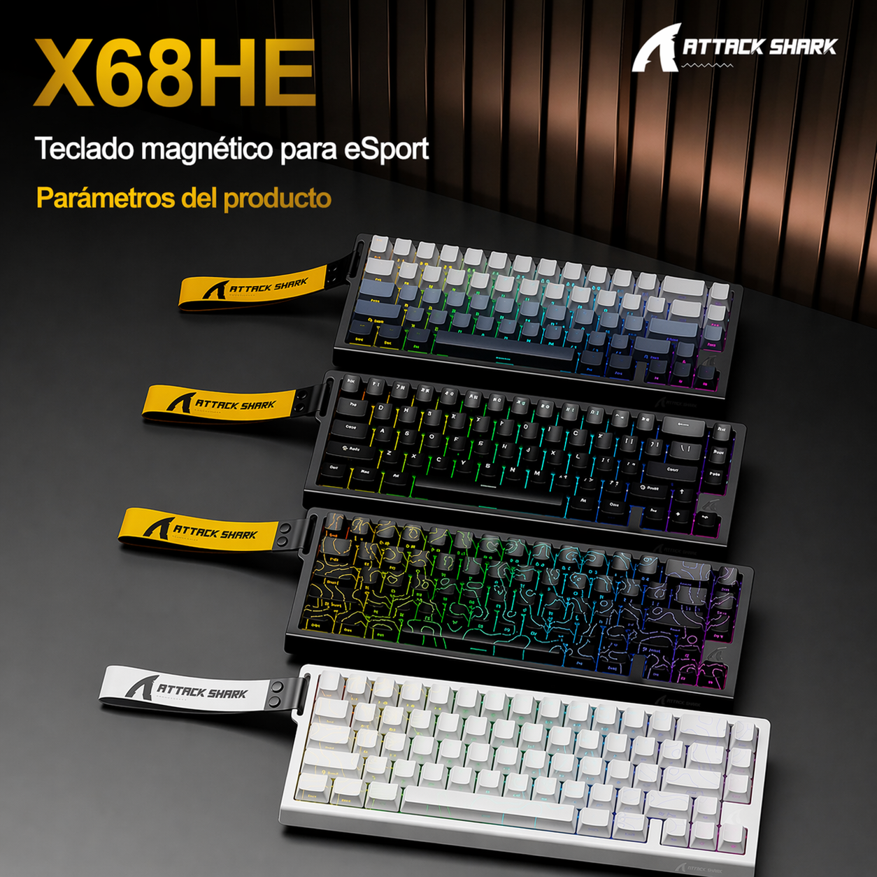 ATTACK SHARK X68HE