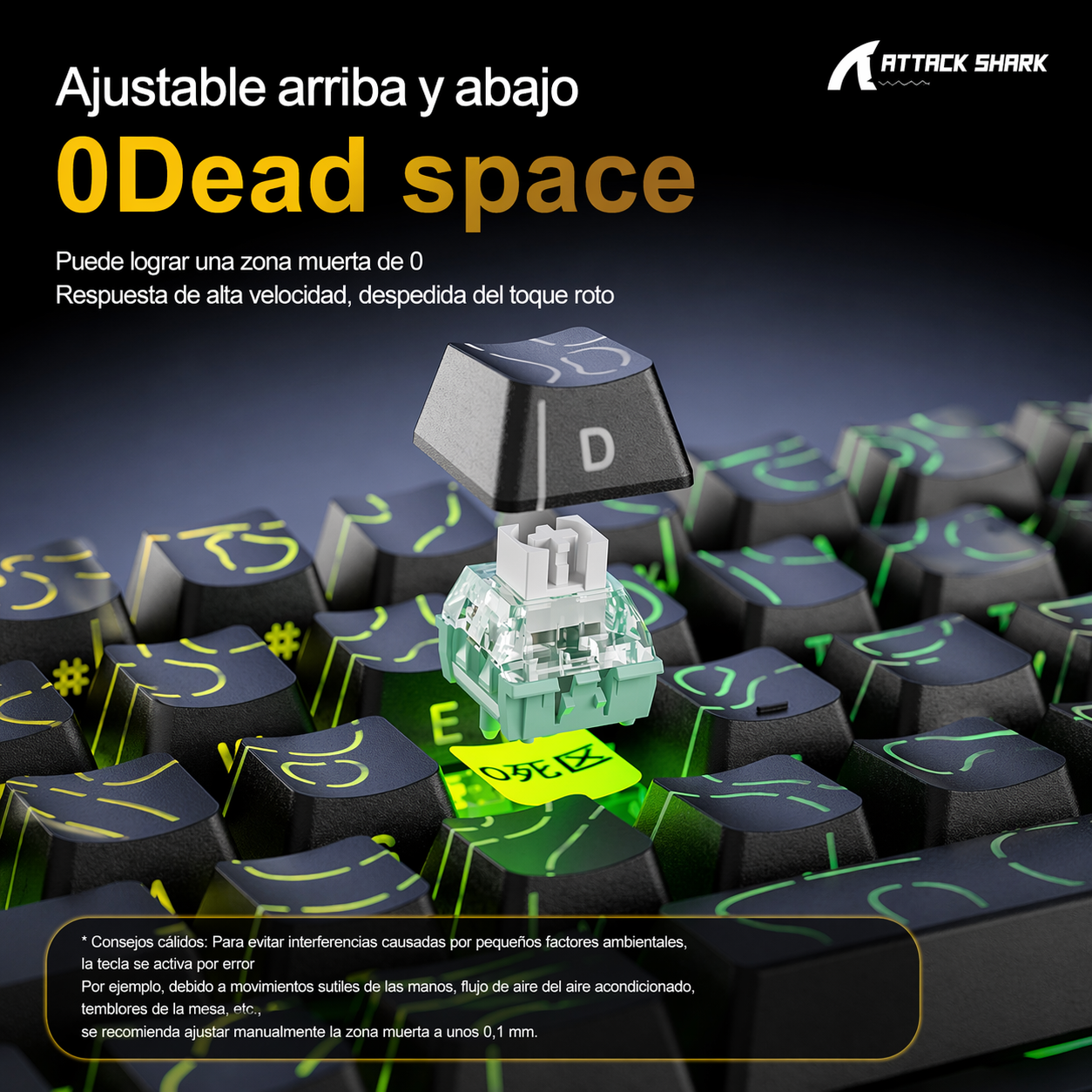ATTACK SHARK X68HE